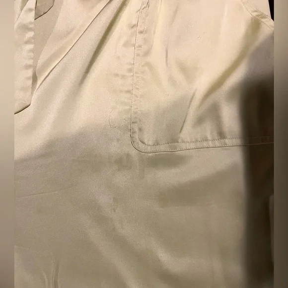 Hutch Anthropologie Satin Utility Pants - Chartreuse - PLUS 3X - HEMMED - Picture 10 of 16